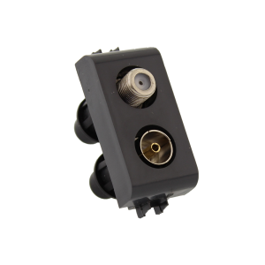 Presa TV SAT - Compatibile GEWISS CHORUS NERO®
