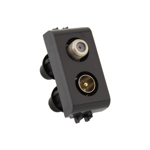 Presa TV SAT - Compatibile GEWISS CHORUS NERO®
