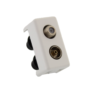 Presa TV SAT - Compatibile GEWISS CHORUS WHITE®