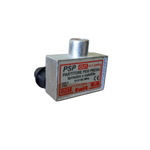 Partitore 4dB ad innesto rapido, banda terrestre/satellite, con 2 CaP a corredo